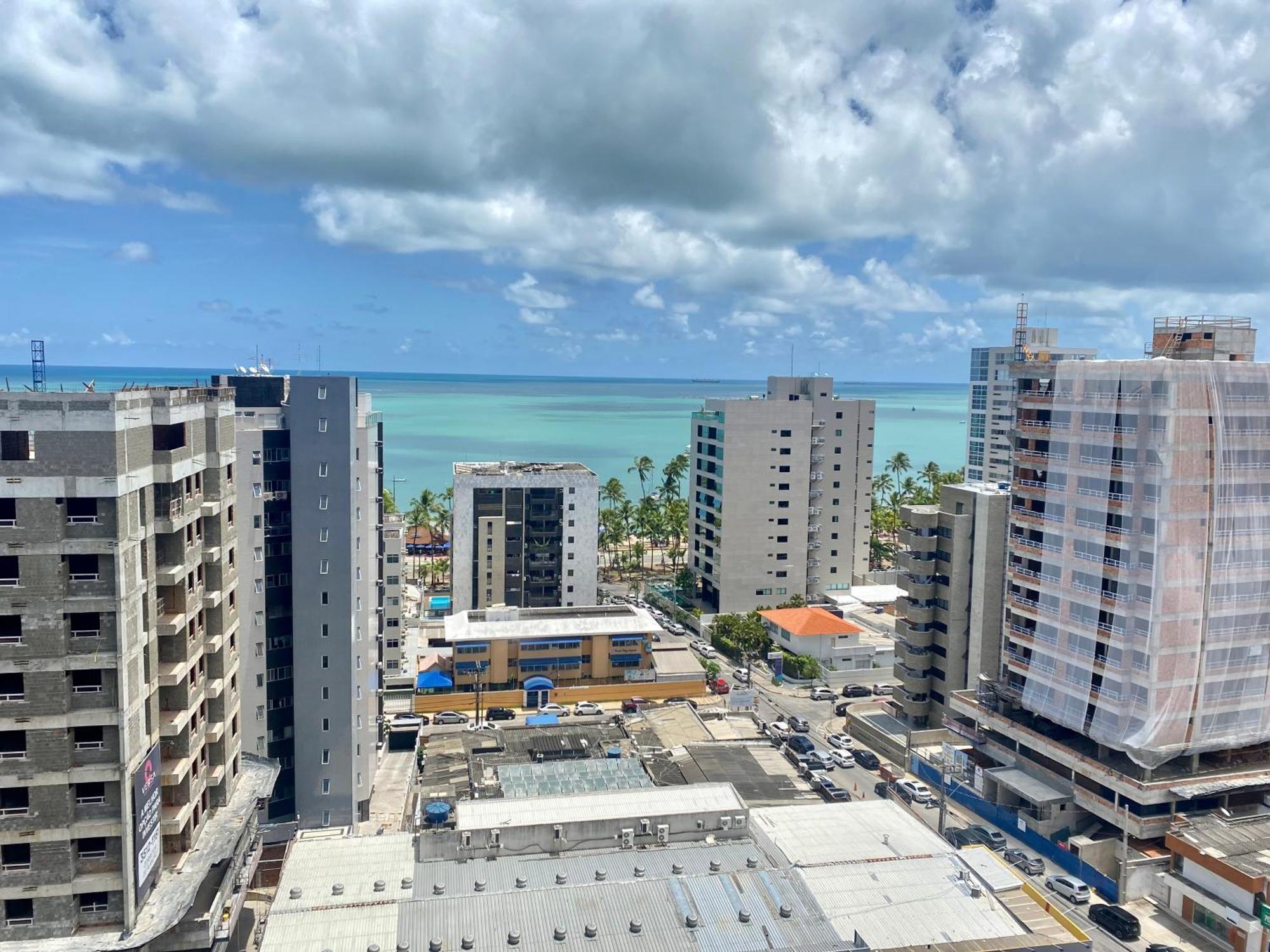 דירות Apto Time - Vista Mar Em Ponta Verde Maceio מראה חיצוני תמונה